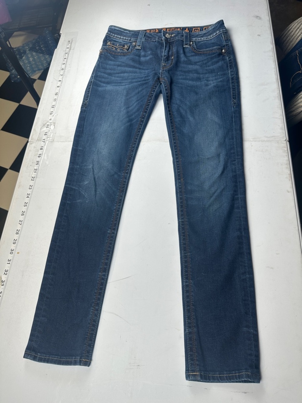 Rock Revival Women's Indigo Straight Leg Jeans